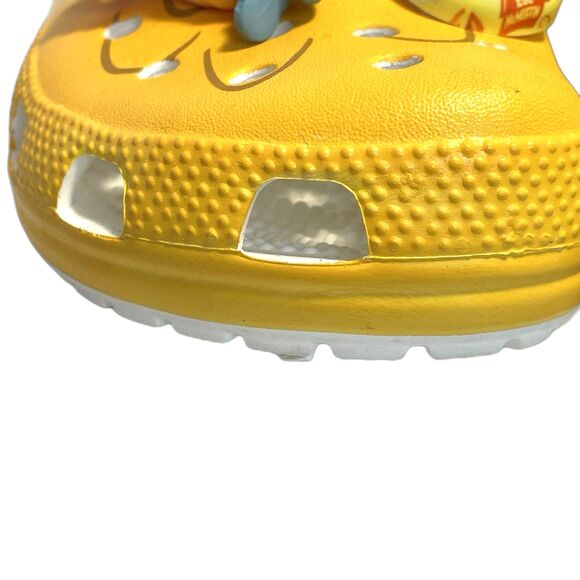 Crocs Mcdonald's Shoes Birdie Clogs Yellow M-6/W-8 collectors edition rare NEW - Picture 8 of 16
